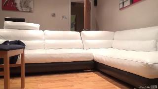 Jasmine Jae - Секс на большом белом диване