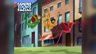 Totally Spies Clover Sex - Famous Toons Facial