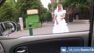 Невесту снял прямо по дороге в ЗАГС 